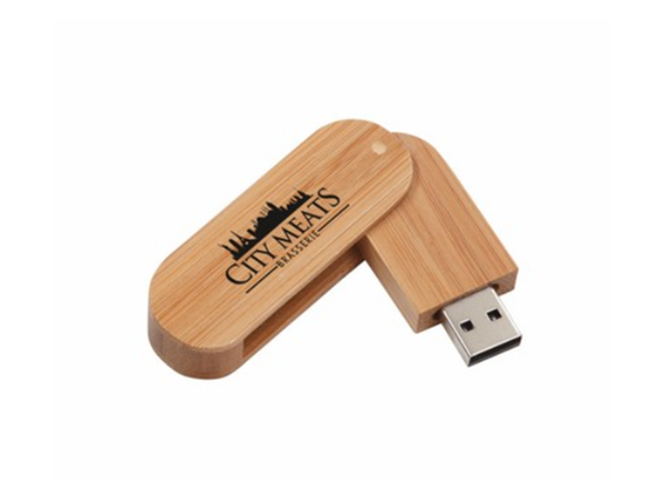 AHŞAP BAMBU USB BELLEK